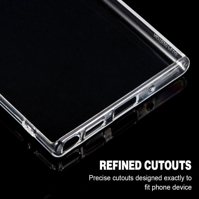 Alt view image 3 of 4 - Transparent Clear Flex Gel TPU Skin Case Slim Cover for Galaxy Note 20 Ultra