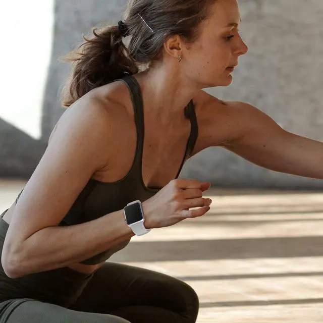 Alt view image 7 of 7 - Comfy Sport Band Watch Strap for Apple Watch 41mm / 40mm / 38mm - Grey