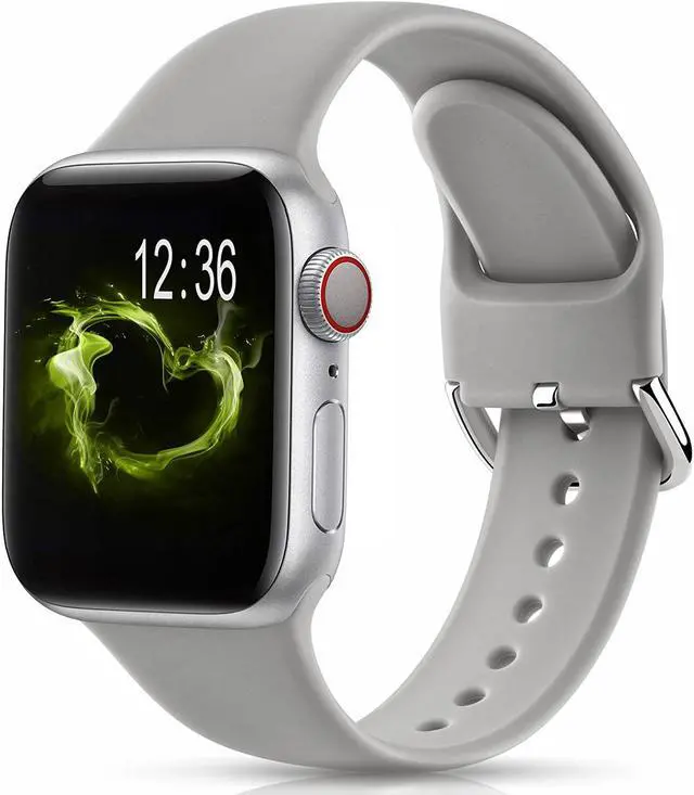 Main image of Comfy Sport Band Watch Strap for Apple Watch 41mm / 40mm / 38mm - Grey