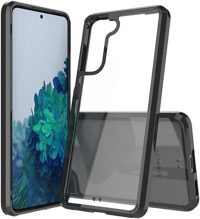 Main image of Fusion Shield Tough Snap-on Case for Samsung Galaxy S21 5G - Black