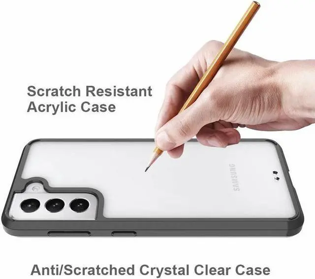 Alt view image 7 of 7 - Fusion Shield Tough Snap-on Case for Samsung Galaxy S21 5G - Black