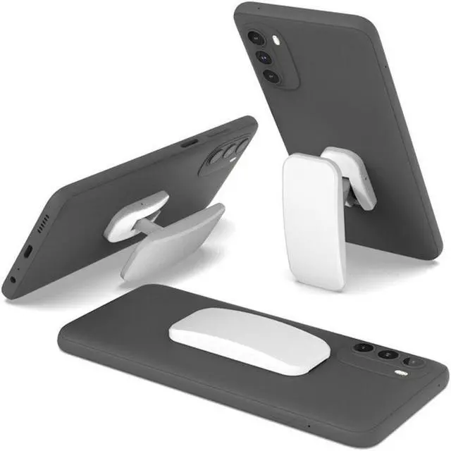 Main image of Collapsible Cell Phone Grip Kickstand - White