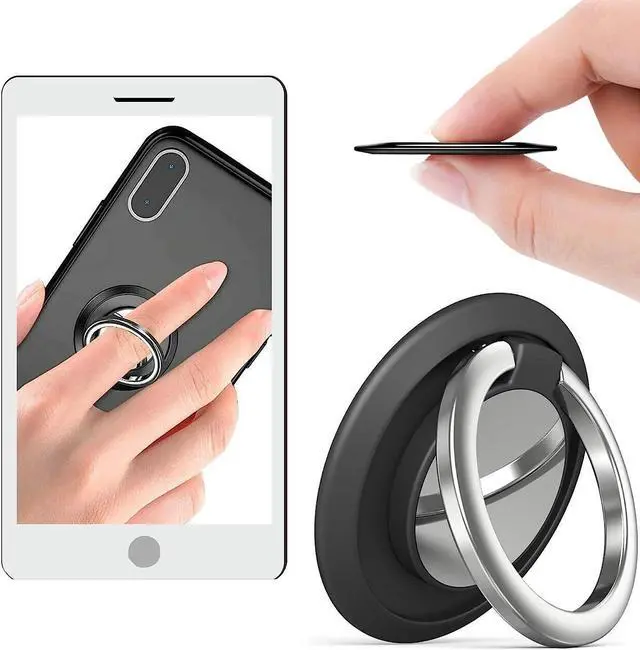 Main image of 360 Degree Rotating Ring Holder and Stand for Smartphone