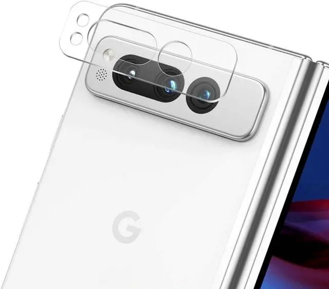 Alt view image 5 of 7 - HD Tempered Glass Camera Lens Protector for Google Pixel Fold