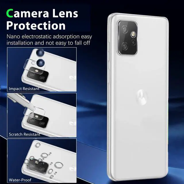 Alt view image 4 of 6 - 2-Pack HD Tempered Glass Camera Lens Protector for Motorola Moto G Power 5G 2023