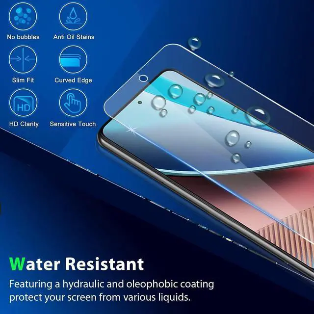 Alt view image 7 of 7 - Tempered Glass Screen Protector + Camera Lens Protector for Motorola Moto G Stylus 5G 2023