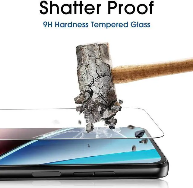 Alt view image 6 of 7 - Tempered Glass Screen Protector + Camera Lens Protector for Motorola Moto G Stylus 5G 2023
