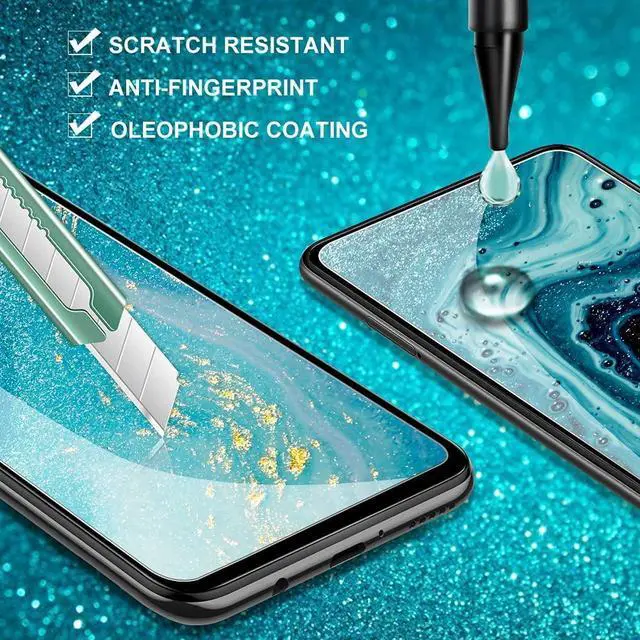 Alt view image 5 of 7 - Premium HD Tempered Glass Screen Protector for Samsung Galaxy A53 5G