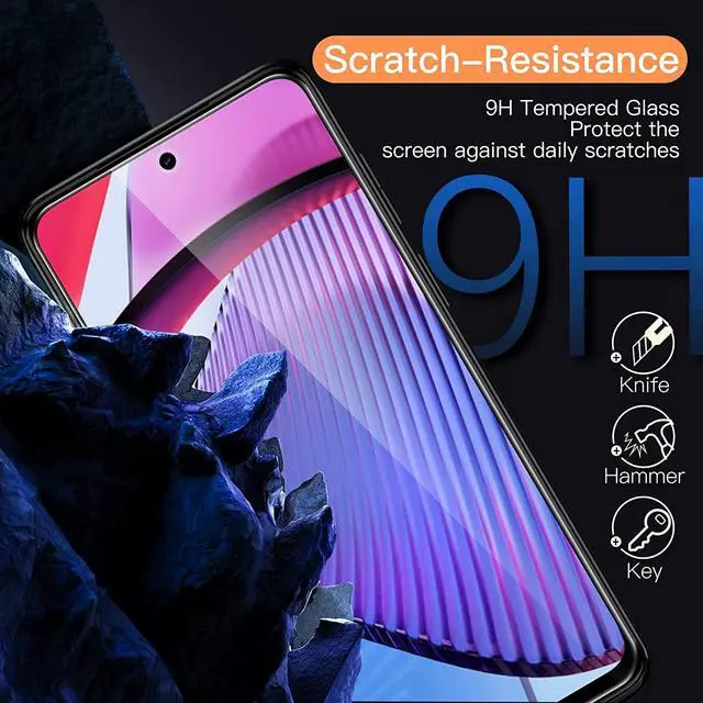 Alt view image 2 of 7 - HD Tempered Glass Screen Protector for Motorola Moto G Power 5G 2023