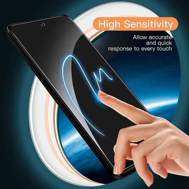 Alt view image 7 of 7 - HD Tempered Glass Screen Protector for Motorola Moto G Power 5G 2023