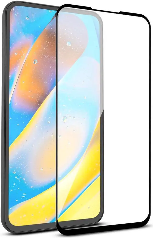 Alt view image 2 of 7 - 2+2 Combo Pack 2-Pack Full Edged Tempered Glass Screen Protector + 2-Pack Camera Lens Protector for Samsung Galaxy A54 5G