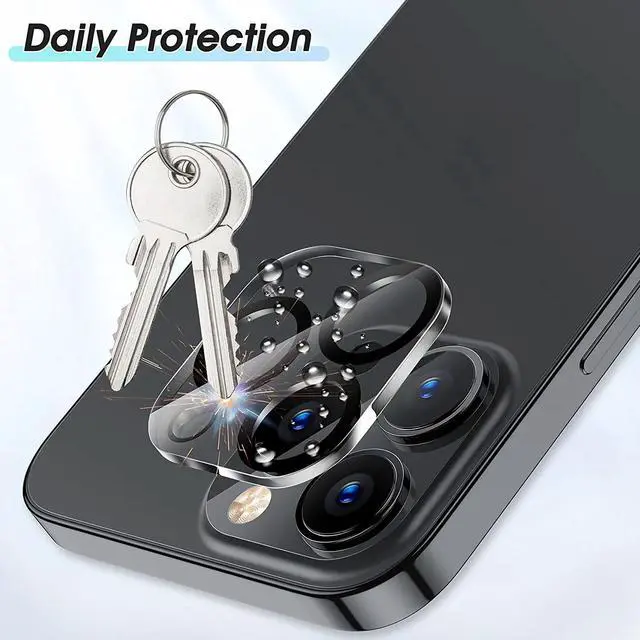Alt view image 2 of 7 - HD Camera Lens Tempered Glass Protector for iPhone 13 Pro / iPhone 13 Pro Max