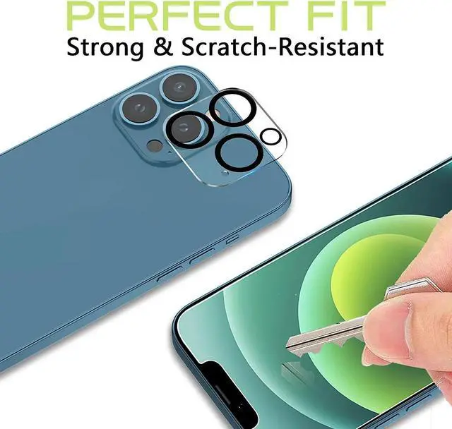 Alt view image 6 of 7 - HD Camera Lens Tempered Glass Protector for iPhone 13 Pro / iPhone 13 Pro Max