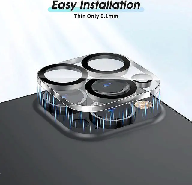 Alt view image 7 of 7 - HD Camera Lens Tempered Glass Protector for iPhone 13 Pro / iPhone 13 Pro Max