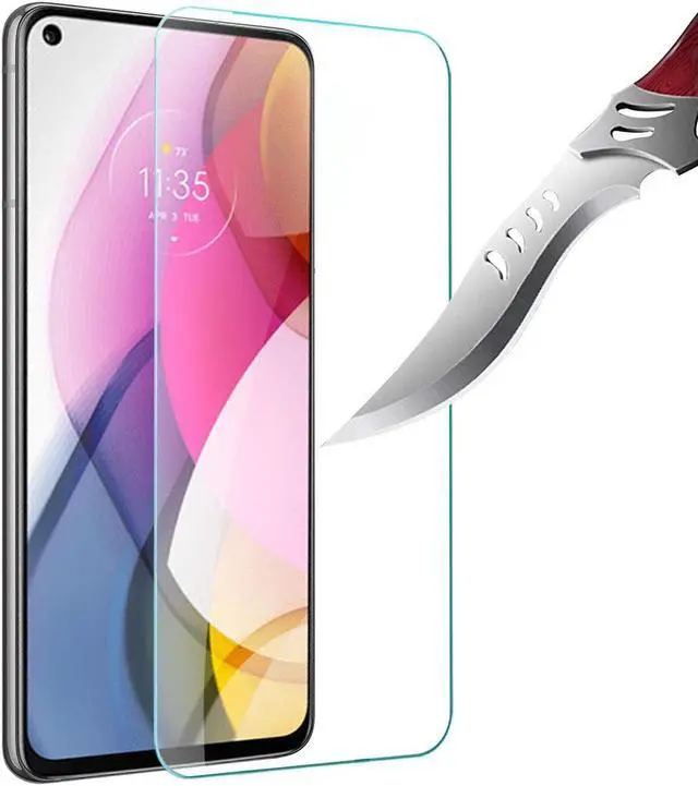 Alt view image 4 of 7 - Premium HD Tempered Glass Screen Protector for Motorola Moto G Stylus 5G 2021