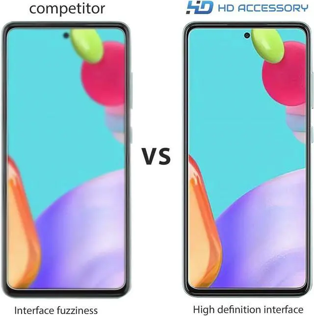 Alt view image 7 of 7 - Premium HD Tempered Glass Screen Protector for Samsung Galaxy A52 5G