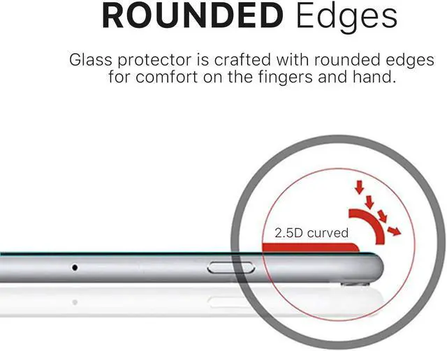 Alt view image 7 of 7 - Premium HD Tempered Glass Screen Protector for Motorola Moto G Stylus 5G 2021