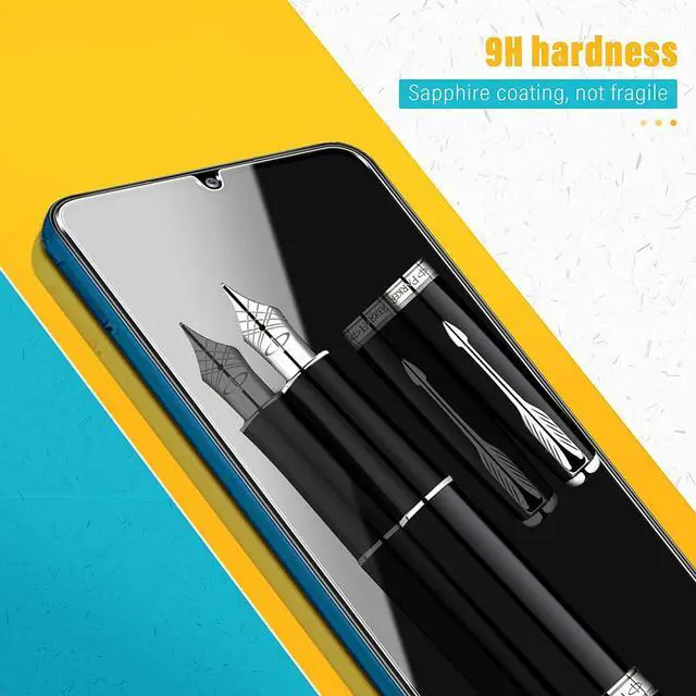 Alt view image 7 of 7 - 2+2 Combo Pack 2-Pack Tempered Glass Screen Protector + 2-Pack Camera Lens Protector for Samsung Galaxy A14 5G