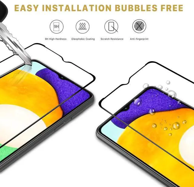 Alt view image 6 of 7 - Full Edged HD Tempered Glass Screen Protector for Samsung Galaxy A14 5G