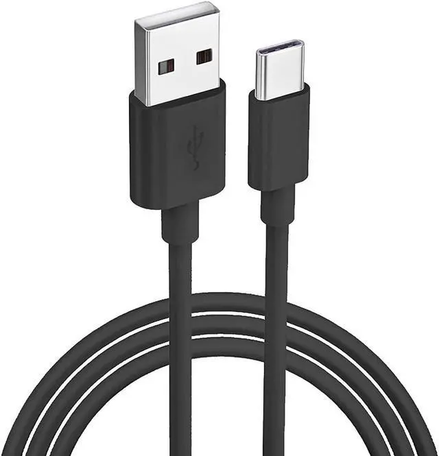 Main image of 5 Ft. High-Speed USB-C to USB-A Charge & Sync Cable - Black