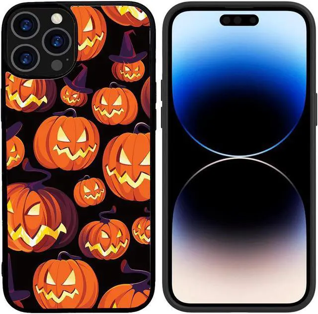 Main image of Sublimation Print Design Case for iPhone 14 Pro Max - Halloween Pumpkin