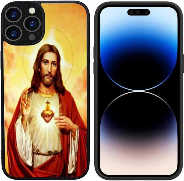 Main image of Sublimation Print Design Case for iPhone 14 Pro Max - Jesus Christ