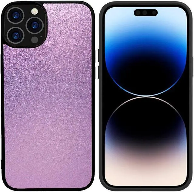 Main image of Sublimation Print Design Case for iPhone 14 Pro Max - Metallic Purple