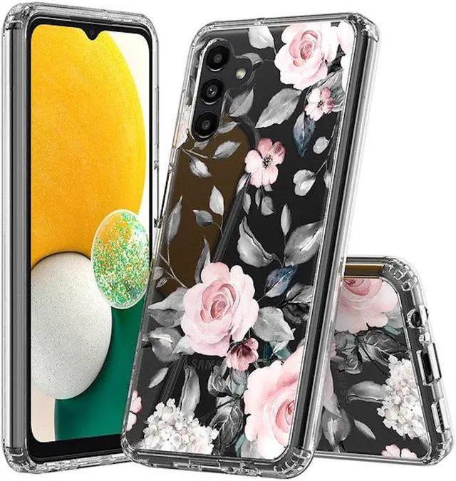 Main image of Fusion Shield Tough Snap-on Case for Samsung Galaxy A13 5G - Pink Roses