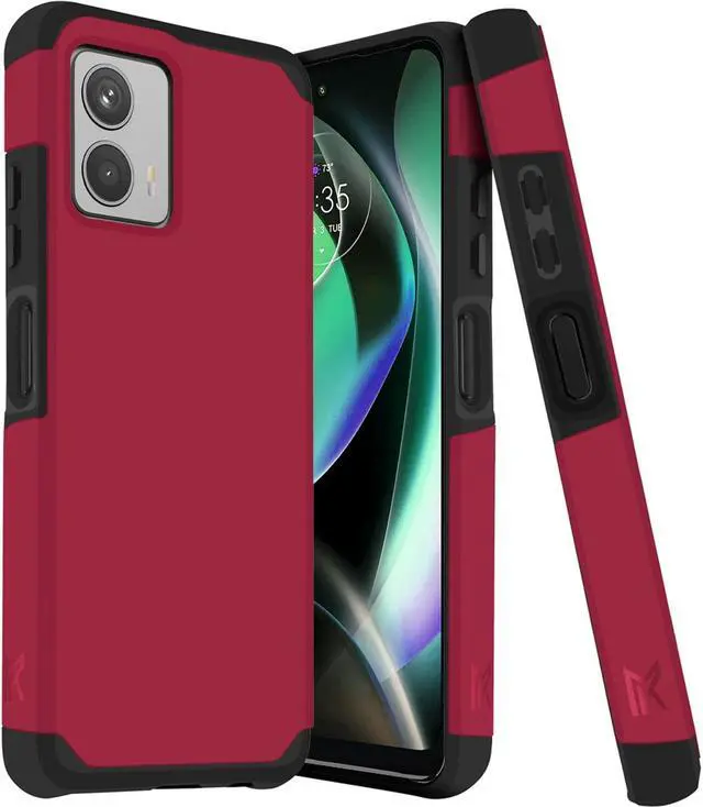 Main image of Shockproof Air Cushion Hybrid Case for Motorola Moto G 5G 2023 - Virtual Pink