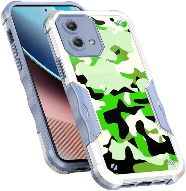 Main image of Military Grade Shockproof Hybrid Armor Case for Motorola Moto G Stylus 5G 2023 - Camouflage