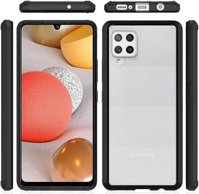 Alt view image 3 of 4 - Fusion Shield Tough Snap-on Case for Samsung Galaxy A42 5G - Black