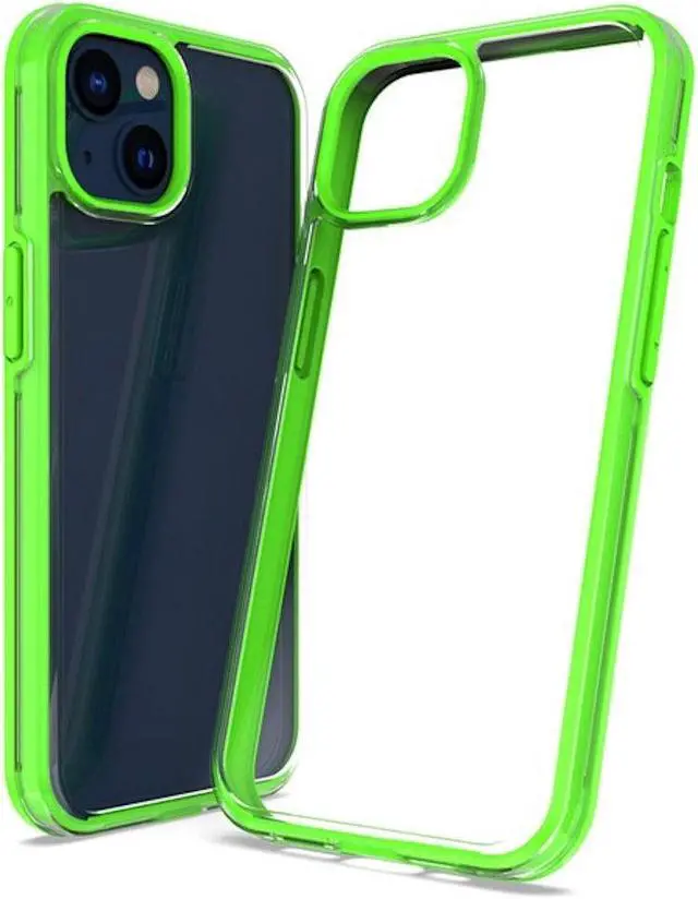 Main image of Translucent Series Hybrid Case for iPhone 14 Pro Max - Green