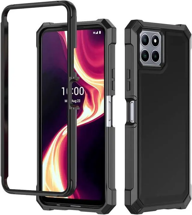 Main image of Military Grade Rugged Hybrid Case for Celero 5G Plus - Black