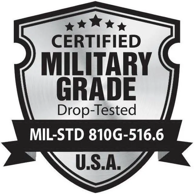 Alt view image 3 of 7 - Military Grade All-In-One Ring Stand Card Case for Samsung Galaxy A54 5G - Red