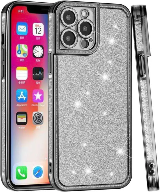 Twinkle Glitter Case for iPhone 14 Pro Black