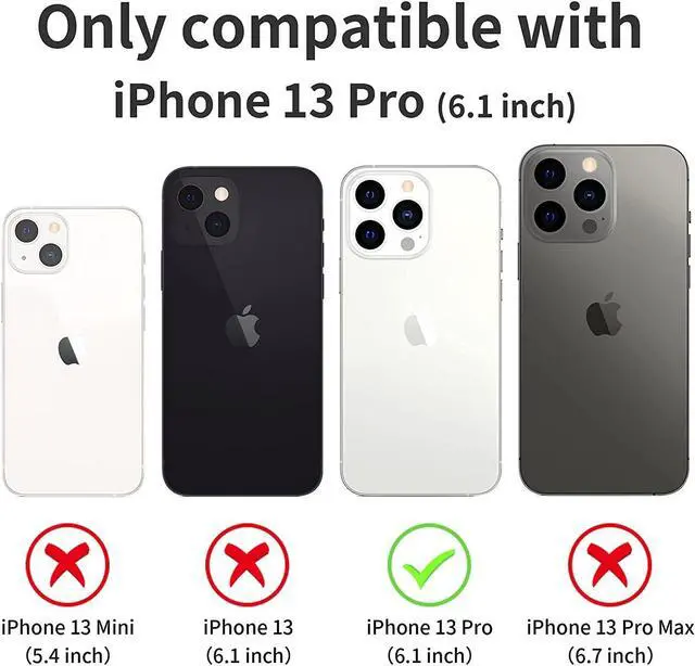 Alt view image 3 of 7 - 2+2 Combo Pack 2-Pack Privacy Tempered Glass Screen Protector + 2-Pack Camera Lens Tempered Glass Protector for iPhone 13 Pro