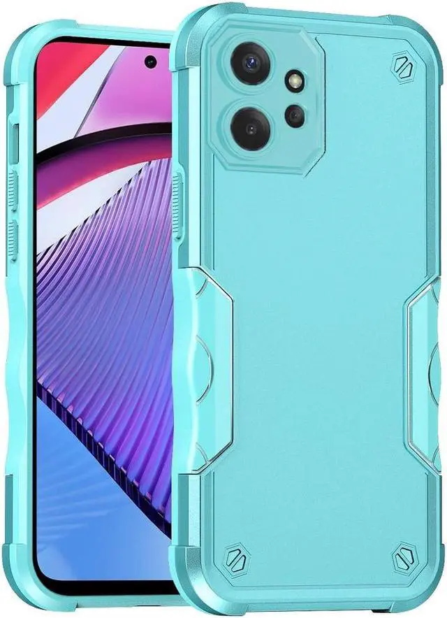 Main image of Military Grade Shockproof Hybrid Armor Case for Motorola Moto G Power 5G 2023 - Teal