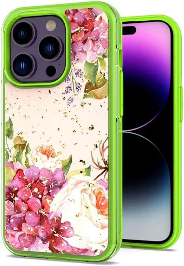 Main image of Karat Series Hybrid Case for iPhone 14 Plus - Flower