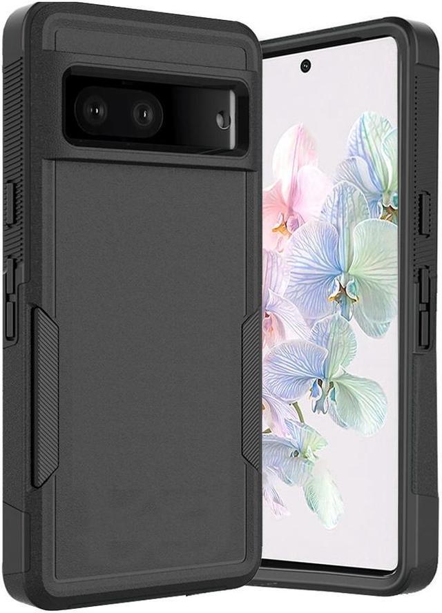 Main image of TUFF Hybrid Armor Case for Google Pixel 7 - Black