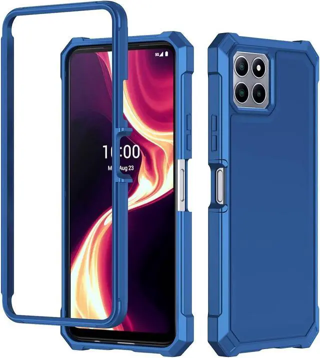 Main image of Military Grade Rugged Hybrid Case for Celero 5G Plus - Blue