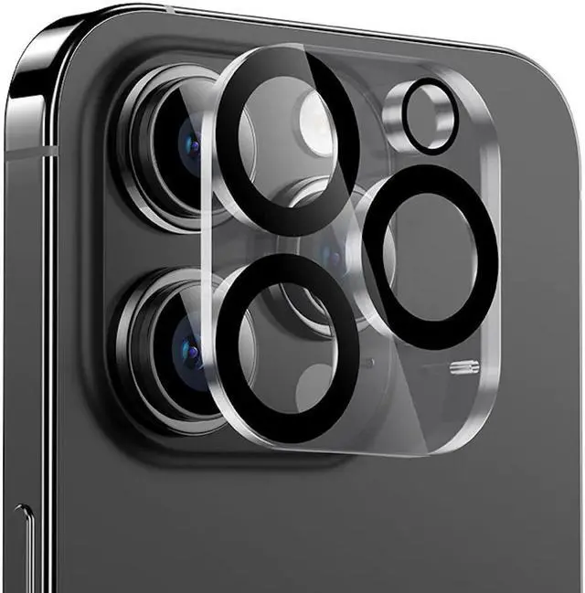 Main image of HD Tempered Glass Camera Lens Protector for iPhone 15 Pro / iPhone 15 Pro Max