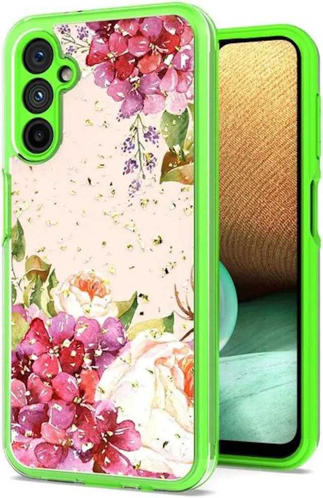 Main image of Karat Series Hybrid Case for Samsung Galaxy S23 FE - Flower