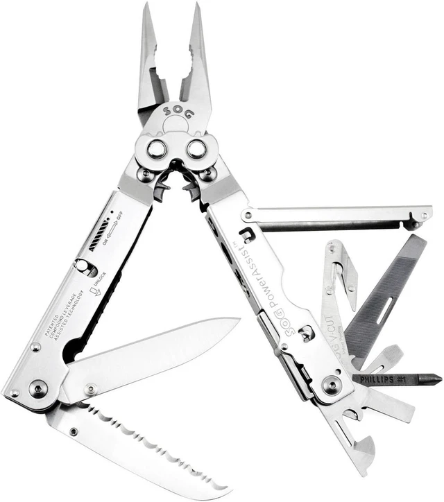 Alt view image 6 of 15 - Sog Multi-Tool,Black,16 Tools HAWA S66N-CP