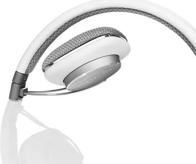 Alt view image 2 of 6 - Bowers & Wilkins P3 Headphones - White