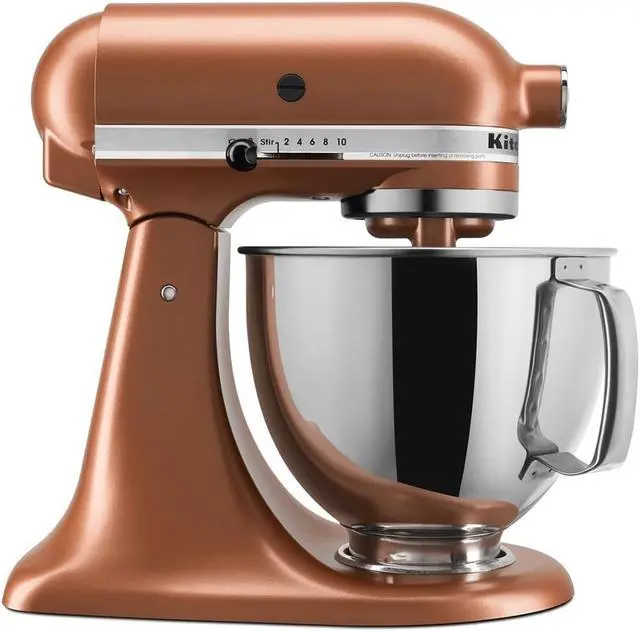 Alt view image 4 of 6 - KitchenAid KSM85PBCE 4.5 Quart Tilt-Head Stand Mixer - Copper