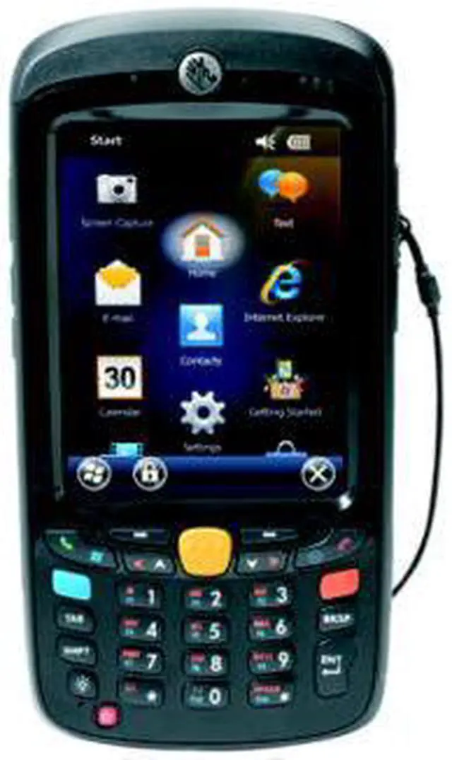 Main image of Zebra  MC55N0 Wireless Mobile Computer (802.11a/b/g, Bluetooth, 2D Scanner, 256MB/1GB, Numeric, WM6.5, 1x Battery)