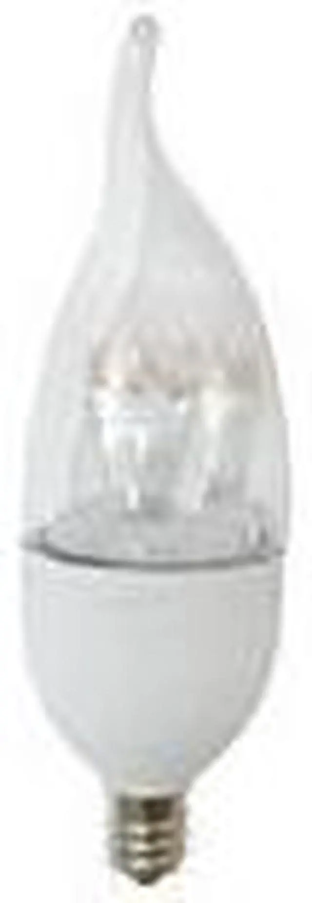 Alt view image 4 of 4 - High Quality 6w Candelabra LED CA11 Soft White 450LM Light Bulb