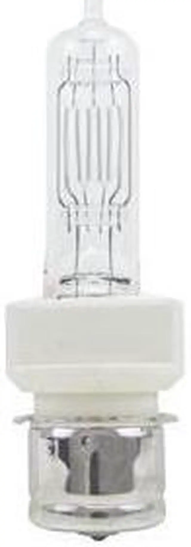 Alt view image 4 of 7 - GE 88605 BTN 750w 120v T7 P28s Halogen Quartzline Showbiz Stage Studio Bulb