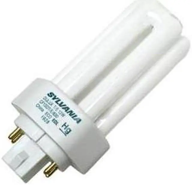 Alt view image 2 of 4 - Sylvania 20892 - CF13DT/E/830 Triple Tube 4 Pin Base Compact Fluorescent Light Bulb