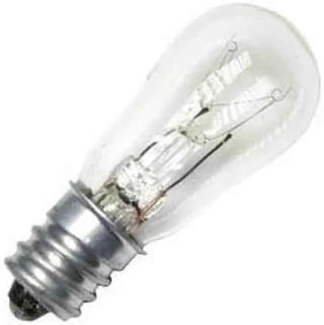 Alt view image 2 of 4 - GE 11374 - 6S6 Candelabra Screw Base Scoreboard Sign Light Bulb